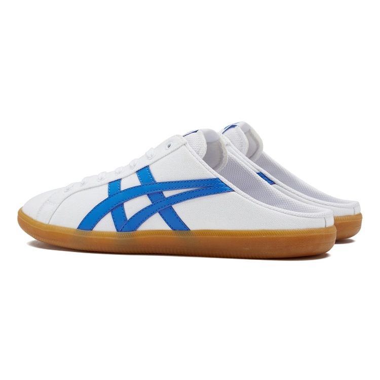Onitsuka Tiger Unisex DD Trainer Sabot White Blue Mesh Slip‑On Mules 1183B769-102