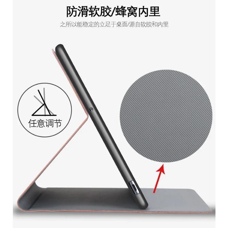 Case for Ipad Pro 12.9 Air4 5 10.9 Tablet Funda Slim Retro Folding Flip Stand PU Leather Smart Cover for Ipad Pro 11 10th Case