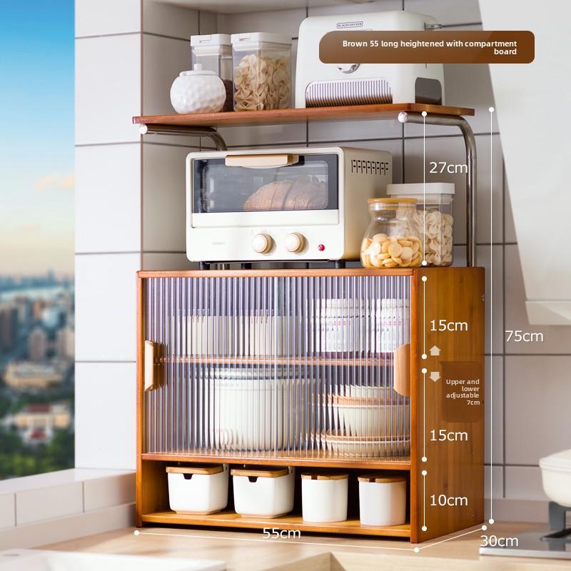 Desktop side cabinet Kitchen storage cabinet Countertop cupboard Shelf storage cabinet Tea side cabinet Household tea set