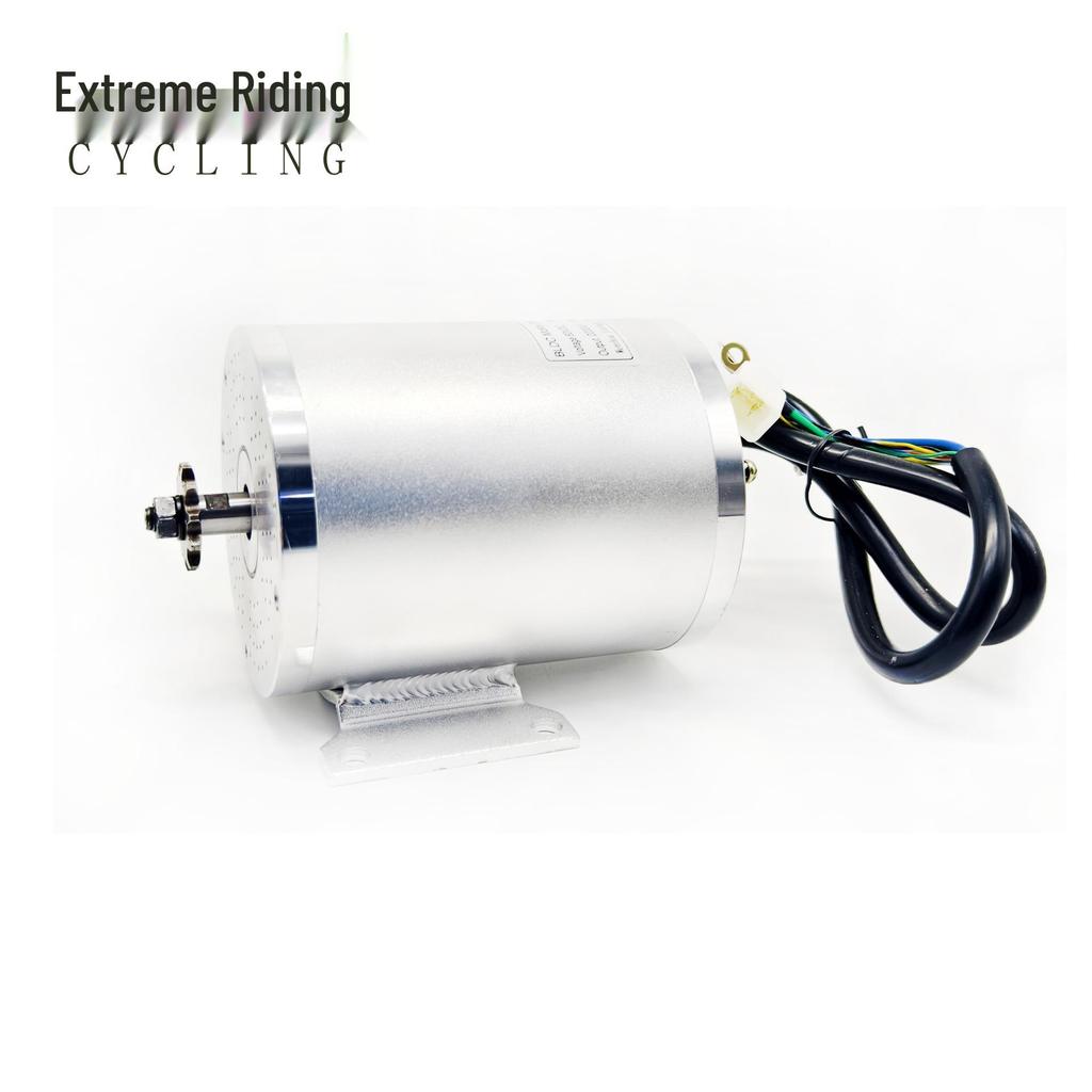 Brushless High-Speed 500W-3000W Electric Motor for 36V-72V Vehicles