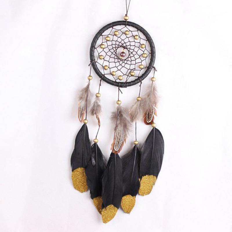 Dreamcatcher Onion Powder Goose Feather Dreamcatcher Homestay Wall Decoration Hanging Decoration Dreamcatcher Dream Catcher