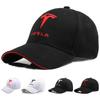Bestickte lässige Snapback für Tesla Model 3 Y S X Roadster Cybertuck P75D P85D Baseballkappen Herren Damen Rennsport Sonnenhut Outdoor