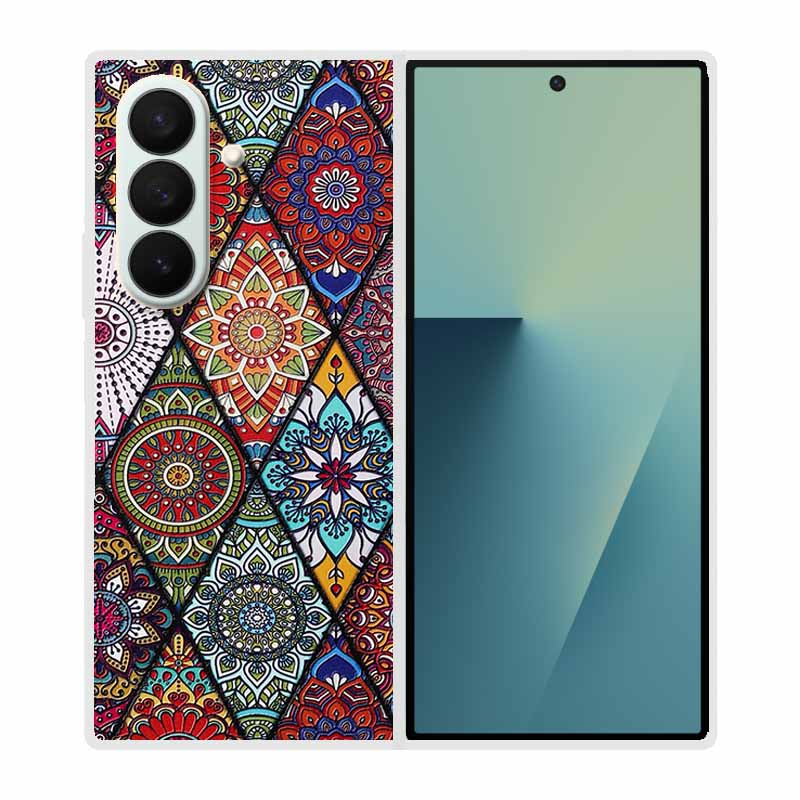 For Samsung Galaxy Z Fold 7 Case Transparent Plastic Hard Back Cover Coque For Samsung Galaxy Z Fold7 5G Phone Case Cover ZFold7