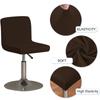 Four Seasons Models Waterproof Milk Silk Chair Cover High Legs Short Back Chair Cover Elastic Solid Colour Chair Cover