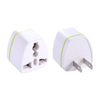 Lightweight China ABS Pure Copper Plug Adapter Power Socket Home Appliance Accessory Charger Power Adapter US Converter Plug