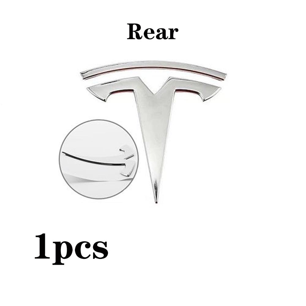 

ABS for Tesla Model 3 Mode Y Car Front Hood Logo Cover Emblem Sticker Styling Auto Body Rear Trunk Badge Accessories Model Y