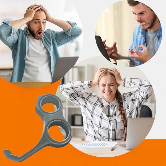 Ergonomic Phone Grip with Fidget Spinner 3D Printed PLA Multifunctional Stand