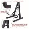 1 Pc Portable Guitar Stand Holder ABS Plastic Retractable Foldable Stand Holder for Bass Guitar Violin Ukulele for Guitarist