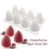 Fruit Dessert Mold Cake Mold Fruit Mousse Banana Orange Apple Pear Strawberry Pine Cone Shaped Food Decoration Tool
