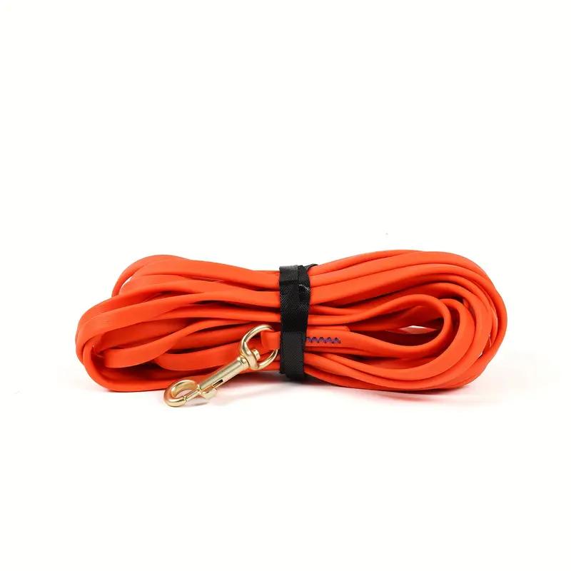 Dog Leash 5ft, 10ft, 20ft, 30ft PVC Recall Waterproof Dog Leash Beach Swimming Training Dogs Lead for Pet, Medium and Large Dogs
