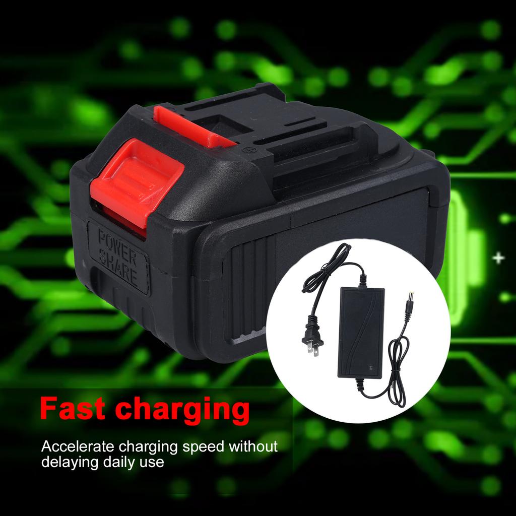 Cordless Angle Grinder Brushless Angle Grinder 2PCS 21V 4.0Ah Battery Cutting Grinding Polishing