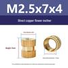 M1-M10 Knurled Brass Heat Insert Nut for Injection Molding