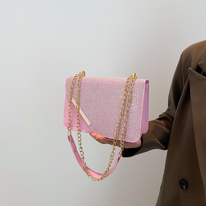 Foreign Style Winter Fashion Popular Chain New Shoulder Bag Women's Light Luxury Commuting Versatile Simple Messenger Bag