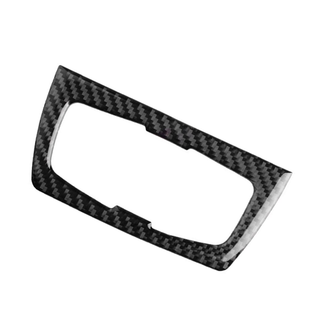 Kohlefaser Auto Scheinwerferschalter Rahmen Innenabdeckung Zierleisten Zubehör Für F30 F31 F32 F33 F34 3er 328I 325I 2013-2019