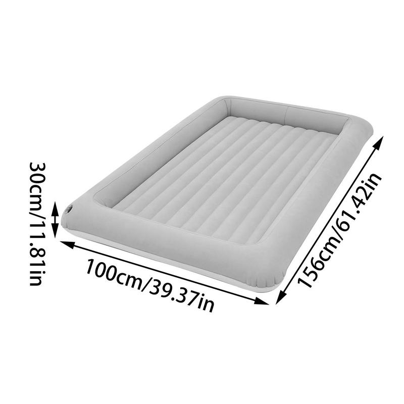 Baby Inflatable Travel Bed Air Mattresses Car Rear Folding Kid Sleeping Bed High-Speed Rail Plane Outdoor Travel Accessories