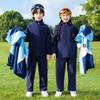 Children's Autumn/Winter School Uniform Set: Windbreaker & Sportswear Three-Piece for Kindergarten & Primary
