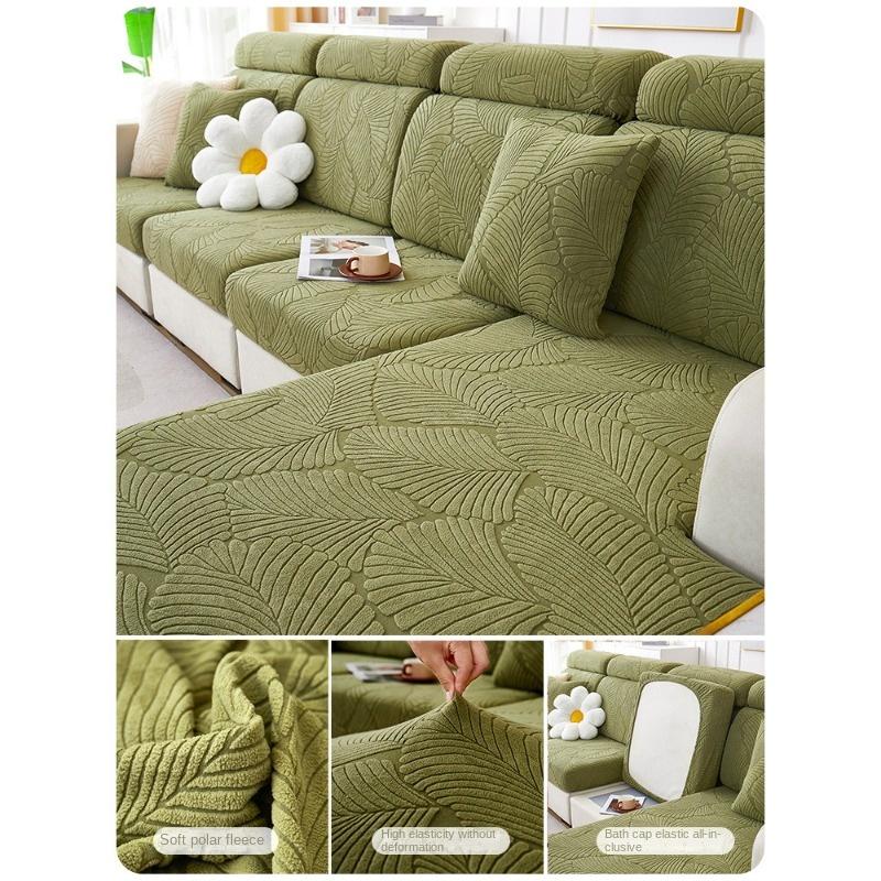 

Жаккардовый бархатный эластичный чехол для дивана, универсальный чехол «все включено», шапка с защитой от кошачьих царапин, всесезонный универсальный противоскользящий чехол на подушку сиденья, тканевое полотенце L