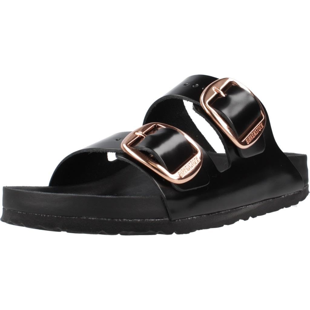 

Birkenstock Arizona Big Buckle Narrow Black Size 36 High-Shine (1027840) - (23.0cm)