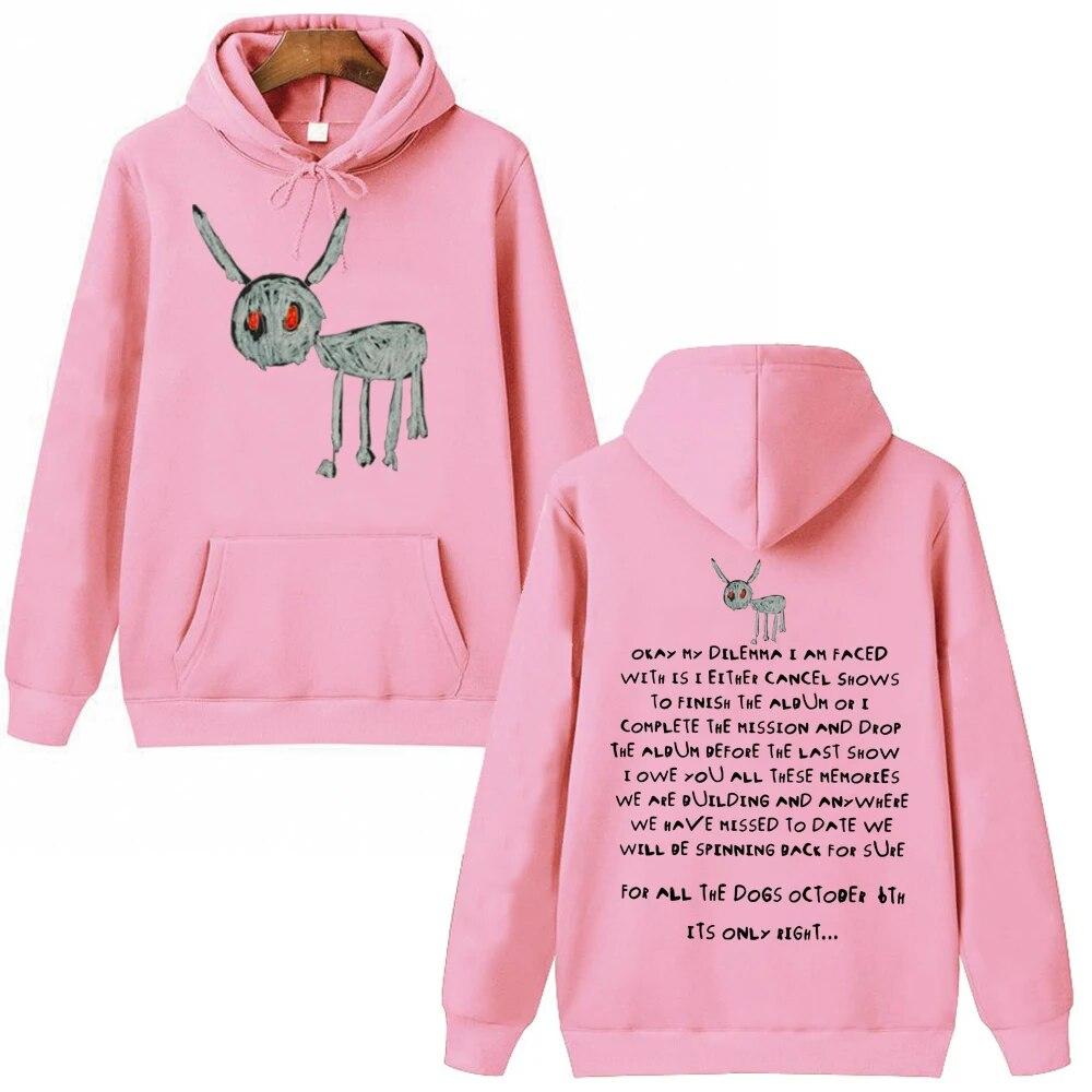 For All The Dog New Album Drake Hip Hop Music Hoodie Unisex Woman Harajuku Pullover Tops Streetwear Fans Gift Unisex