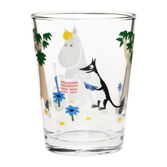 Moomin Tumbler Glass 220ml Vacation Tableware ARABIA