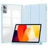 For Xiaomi Redmi Pad SE 11 inch Tri-Folding Flip Tablet Case Acylic Transparent Back Case Pencil Holder Auto Sleep/Wake