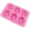 6 even Flower Silicone Baking Mold 3D Pudding Molds Cupcake Pan Cake DIY Muffin Kitchen Tools