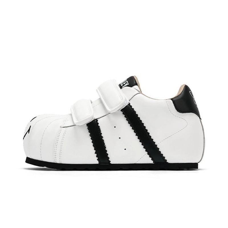 Casual sports small board shoes autumn new versatile inner height increase Velcro shell head bread shoes women