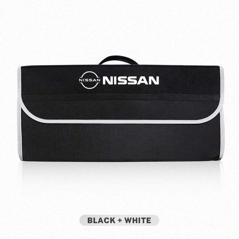 BXKKRP1 Large Capacity Storage Box Car Trunk Organizer Bag For Nissan Qashqai J11 Sylphy N7 Teana Note Navara Juke Patrol Leaf Tiida GTR