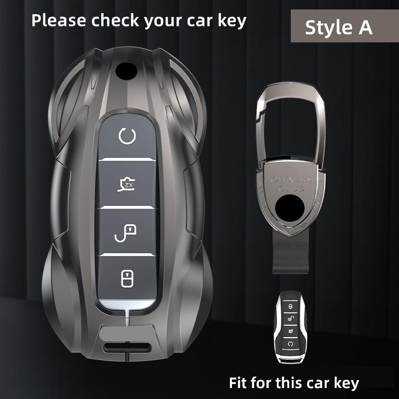 

Metal Car Remote Key Cover Case Holder Shell Fob For BYD New ATTO 3 Atto 2 Song Pro Shark 6 Dolphin Mini Seal U 05 Sealion 07 EV