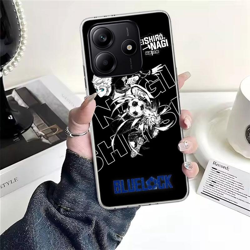Blue Lock Nagi Seishiro Soft Phone Case For Xiaomi Redmi Note 15 14 14S 13 12 Pro Plus 12S 11 11S 11E 10 10S 11T 5G Fundas Coque