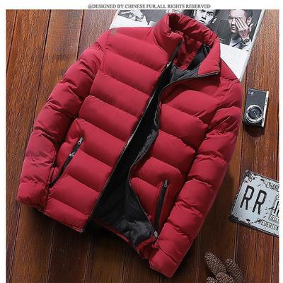 Men's Thick, Loose, Casual Cotton Coat, Winter Versatile and Handsome Cotton Coat