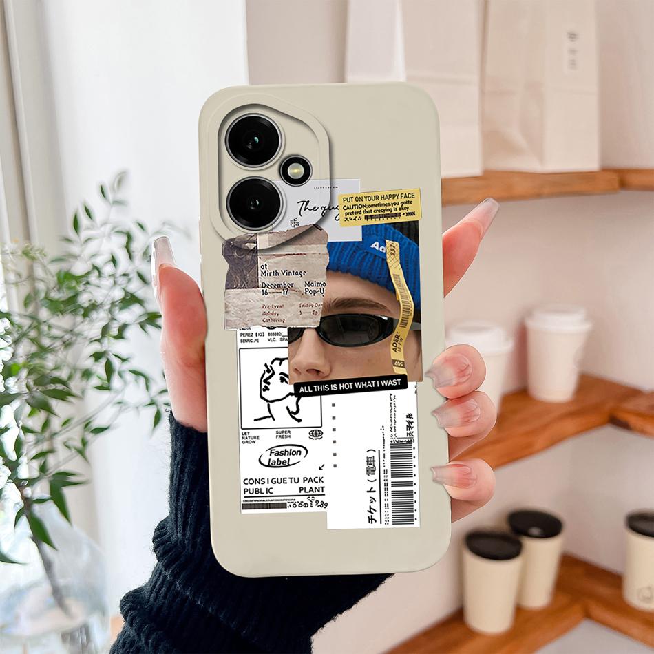 For Honor 400 Pro Phone Case Cute Astronaut Liquid Silicone Full Coverage Anti Drop Soft Back Shell For Honor400 5G Bumper Capa