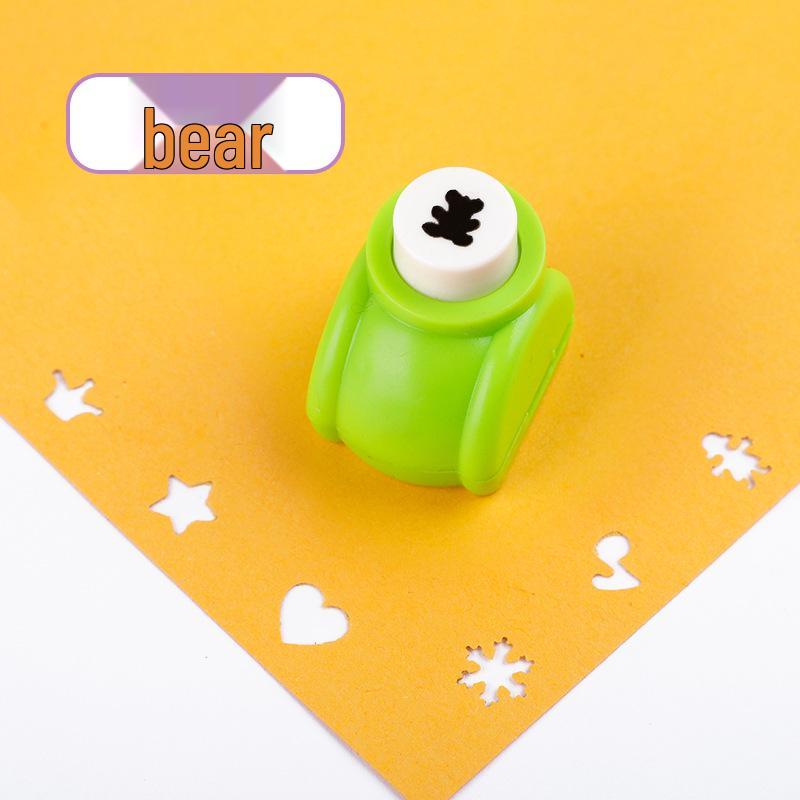 Children's Day Embosser Punch Tool for DIY Crafts and Kindergarten Prizes