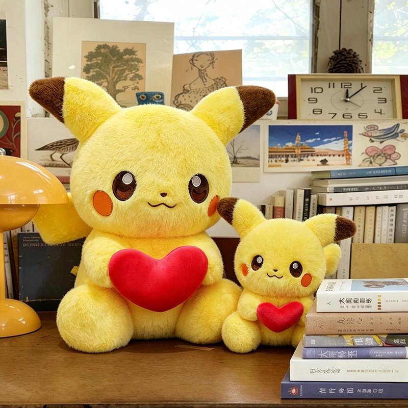 Pikachu Plush Toy Cartoon Stuffed Animal With Pp Cotton Filling For Kids And Collectors