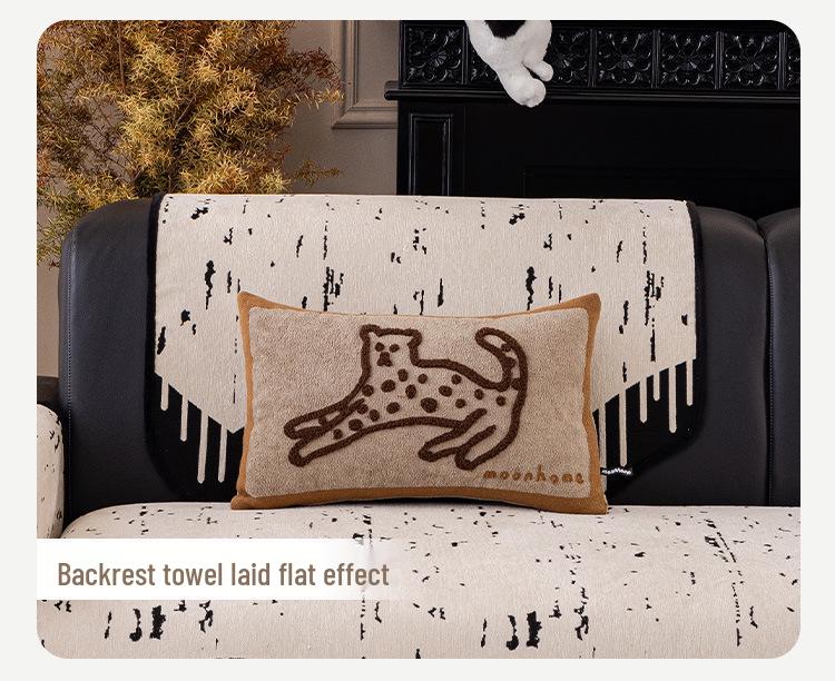 2025 High-End Non-Slip Universal Sofa Cushion for Three-Seater with Straight Backrest