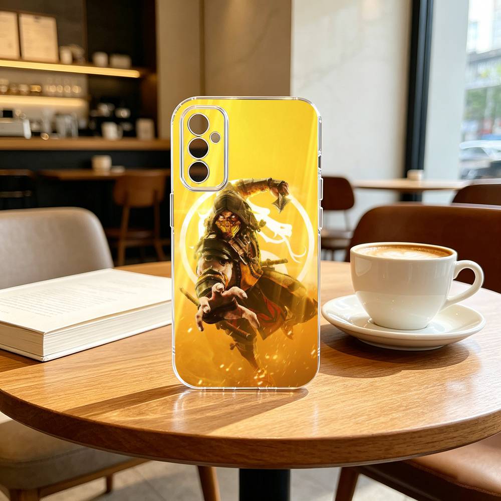 Game M-MortalS K-Kombat Phone Case For SamsungA10,12,20,21S,30,31,40,50,51,52,70,71 Transparent Cover