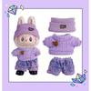Baby Doll Clothing Labubu Clothing 17cm Doll Cute Dress Casual Clothing Skirt Suit Toy Clothing