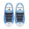 Silicone World Silicone Elastic Shoelaces Unisex Athletic No Tie Shoe Lace All Sneakers Fit Quick Shoe Lace For Adults Kids