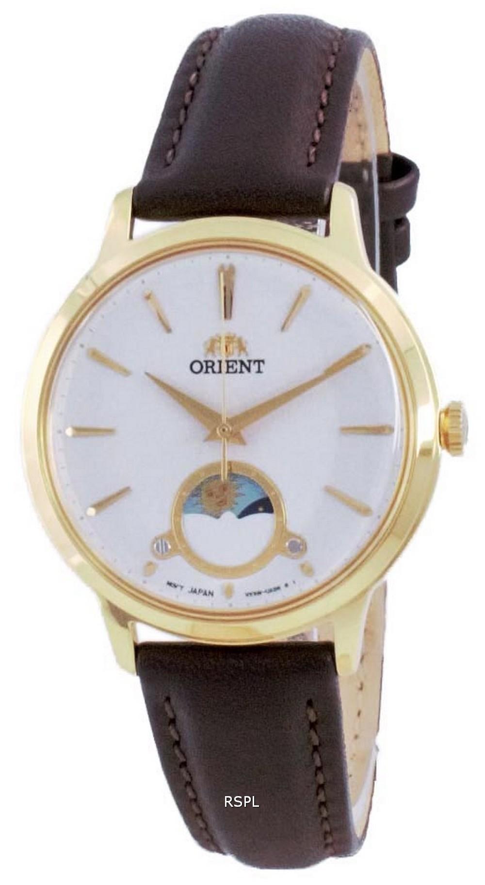

Orient Classic Sun & Moon Белый циферблат Кварцевые женские часы RA-KB0003S10B