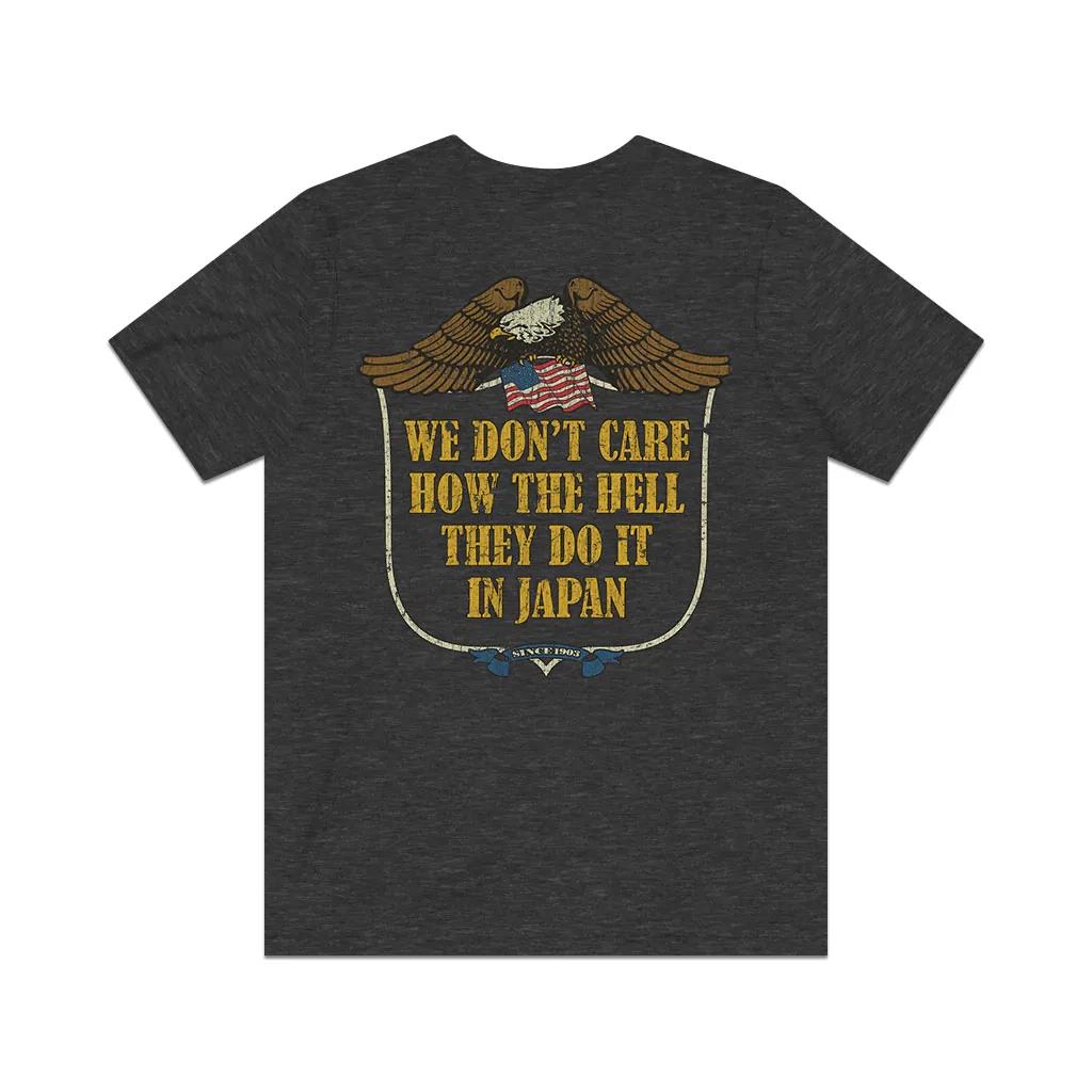 

We Don’t Care How the Hell They Do It in Japan 1979 F/B Vintage Men s T shirt S