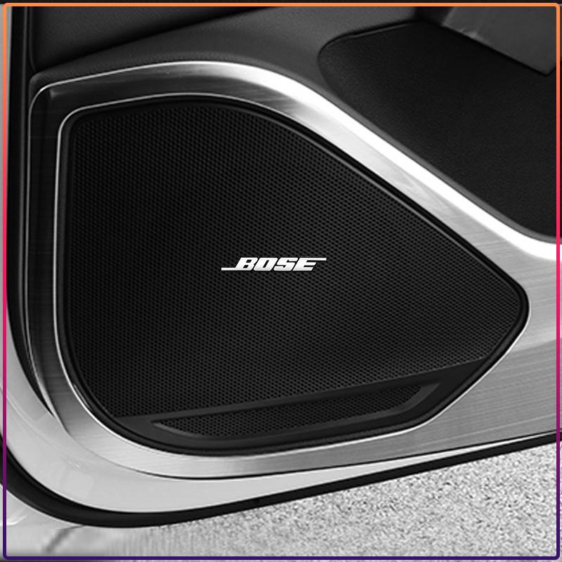 BOSE Letter Logo Badge aluminum 3D car audio stickers For bmw Dacia Alfa Romeo Lada Skoda Hyundai Infiniti Volvo Jaguar