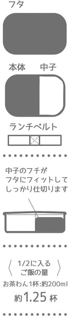 Skater Lacquered Lunch with Inner and Cherry Blossom Made In Japan (NLP5-A) Single-Tier Box, 500ml, Belt, Pink,