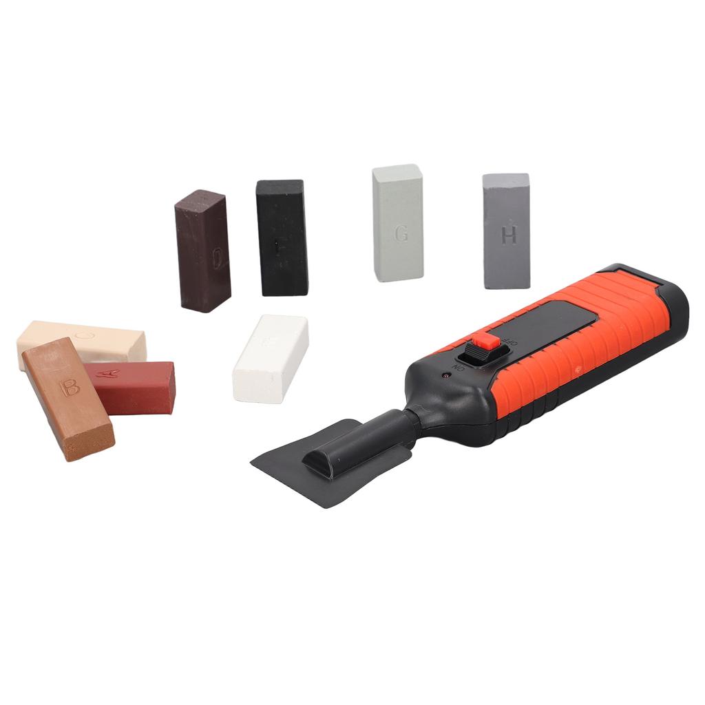 Set de instrumente de reparare a zgârieturilor, fărâmături, umplere a crăpăturilor, suprafețe de faianță, DIY, kit de reparare a podelei, fix ceară, zgârieturi, instrument de reparare a zgârieturilor