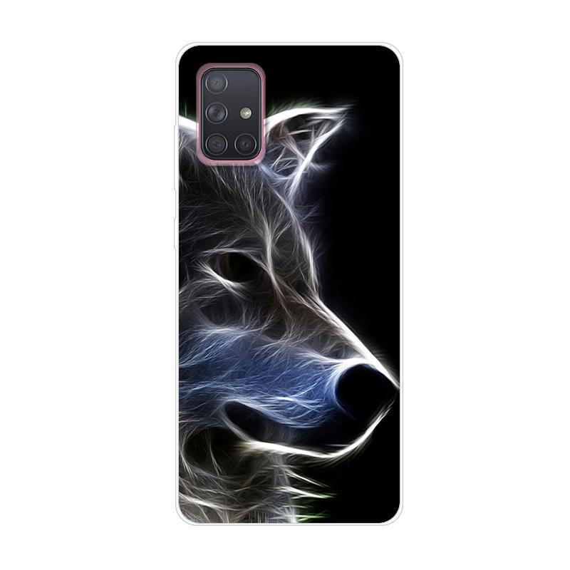 

Samsung Galaxy A71 Силиконовый чехол из ТПУ Мягкий чехол для телефона Samsung A71 A 71 Чехол