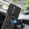 Case For Redmi Note 11 12 13 Pro +/Note 11 12 13 11s 12s 10C 12C 13C Slide Camera Protector 360 Ring Armor PC Hard Cover