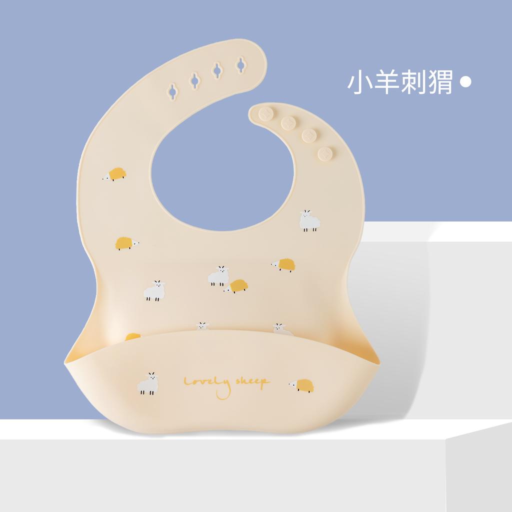 Children's Products Baby Bibs Waterproof Children Silicone Bibs Baby Drooling Rice Bibs Washable