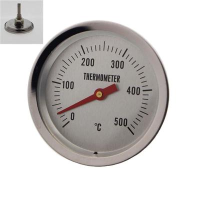 Stainless Steel BBQ Grill & Oven Thermometer Gauge for High Temperature Cooking