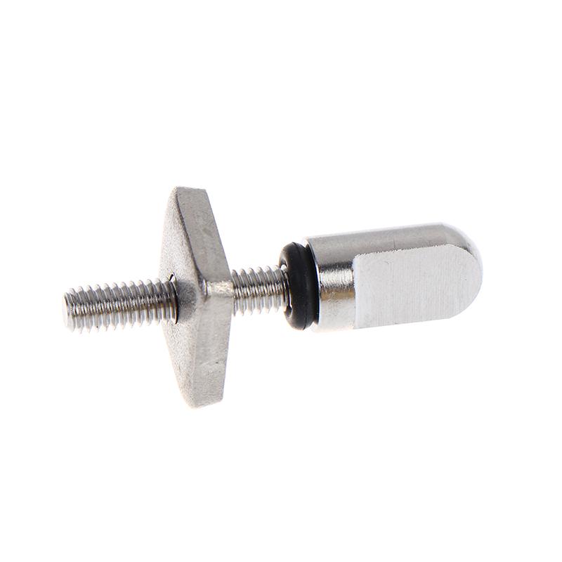 Stainless Steel Surfboard Fin Screw M4 Surf Fin Bolts Longboard Sliding Fin Screws Single Fin Nails Replacing Screws Square Nut