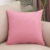 HAPPY SINGU RABO Cushion Cover, Scandinavian 45 X 45cm [Linen Style, Breathable, Smooth, Breathable, Pillow Cover, Simple, Luxury Decorative Pillow