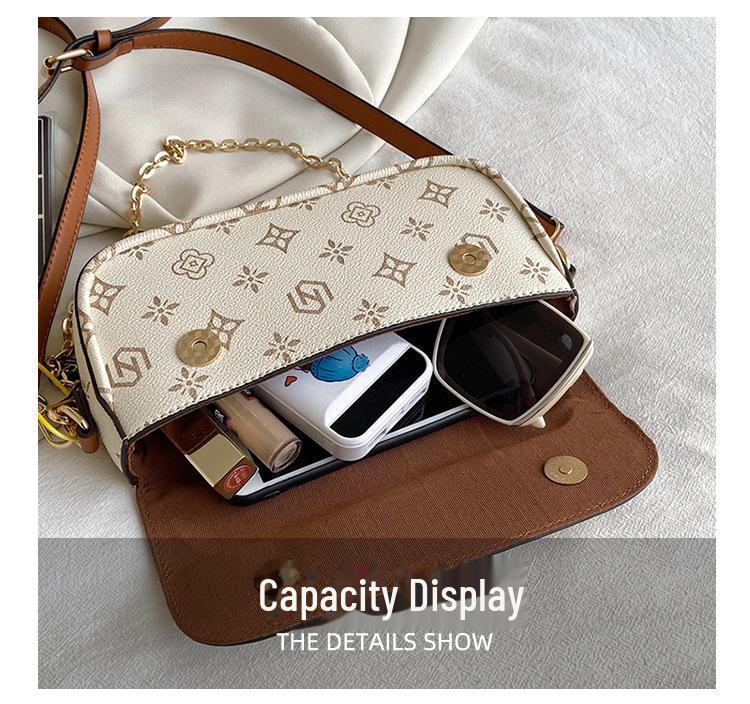 2024 Trendy Damen Schulter- und Messenger Bag: Modischer Druck mit High-End-Design